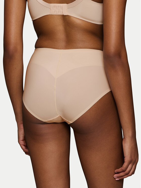 Triumph Triumph Figi klasyczne z wysokim stanem Make Up Illusion 10224802 Beżowy