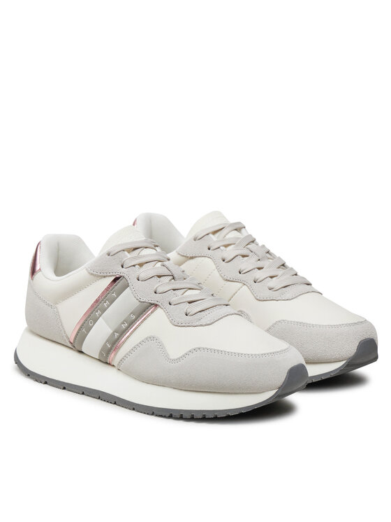 Tommy Jeans Tommy Jeans Tenisice EVA Runner Metallic EN0EN02687 Écru