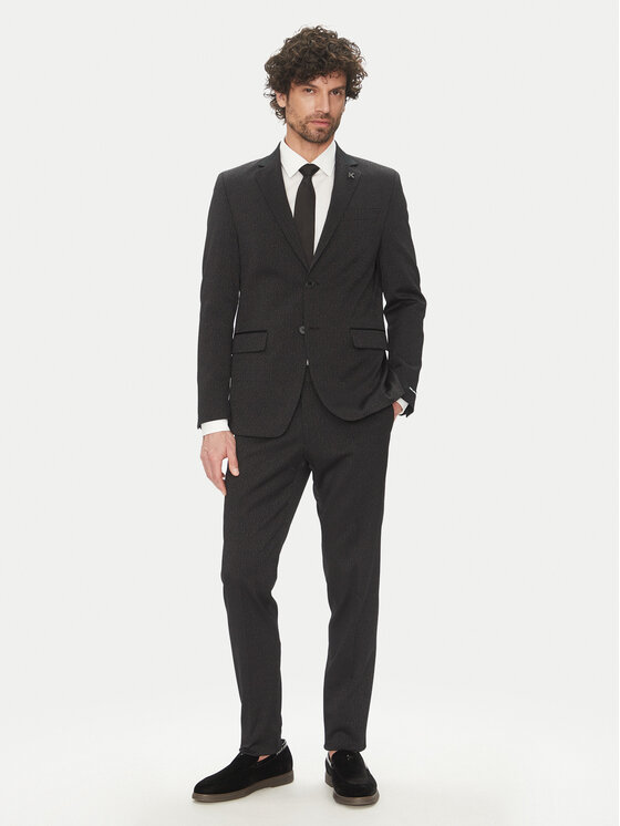 KARL LAGERFELD KARL LAGERFELD Sacou 155244 552042 Negru Regular Fit
