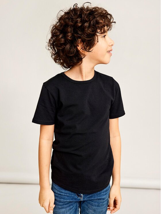 NAME IT NAME IT 2er-Set T-Shirts 13209164 Schwarz Slim Fit