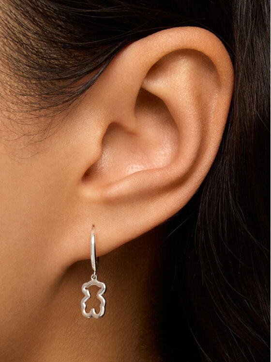 TOUS TOUS Orecchini New Silueta 1004438900 Argento