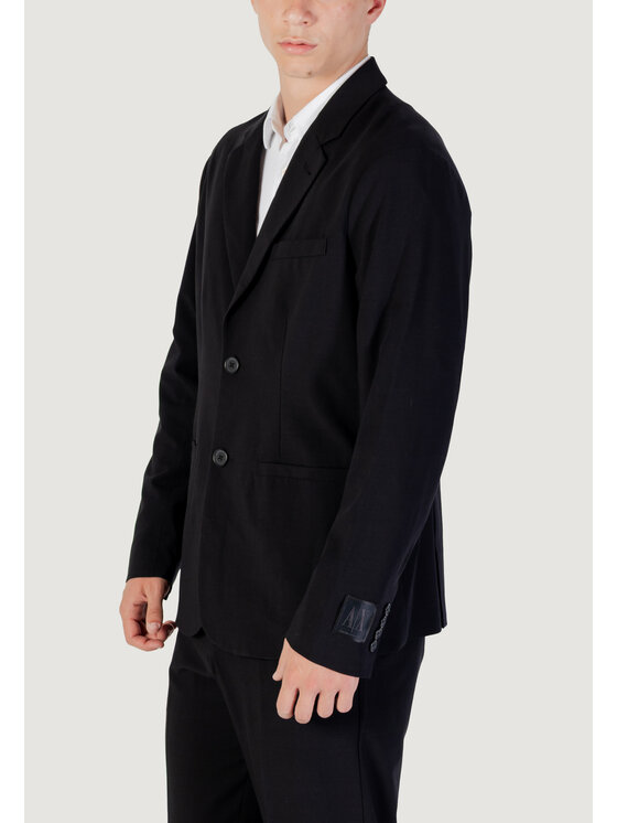 Armani Exchange Armani Exchange Marynarka XM000345 AF10897 Czarny Blazer Fit