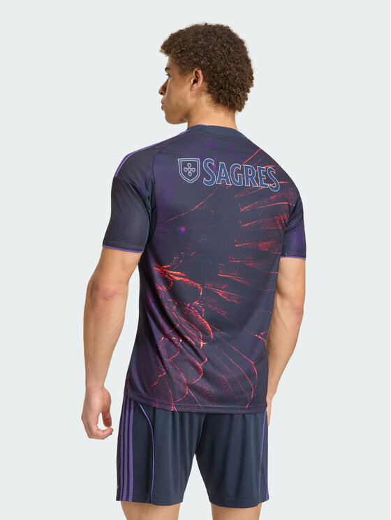 adidas adidas Koszulka techniczna SL Benfica 25/26 Fourth Replica Jersey Niebieski jasny Slim Fit