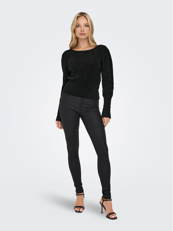 ONLY ONLY Maglione Lella 15260678 Nero Slim Fit