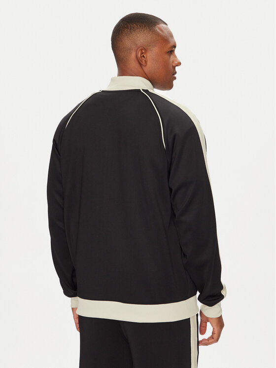 Guess Guess Μπλούζα Z5YQ21 KCRU2 Μαύρο Regular Fit