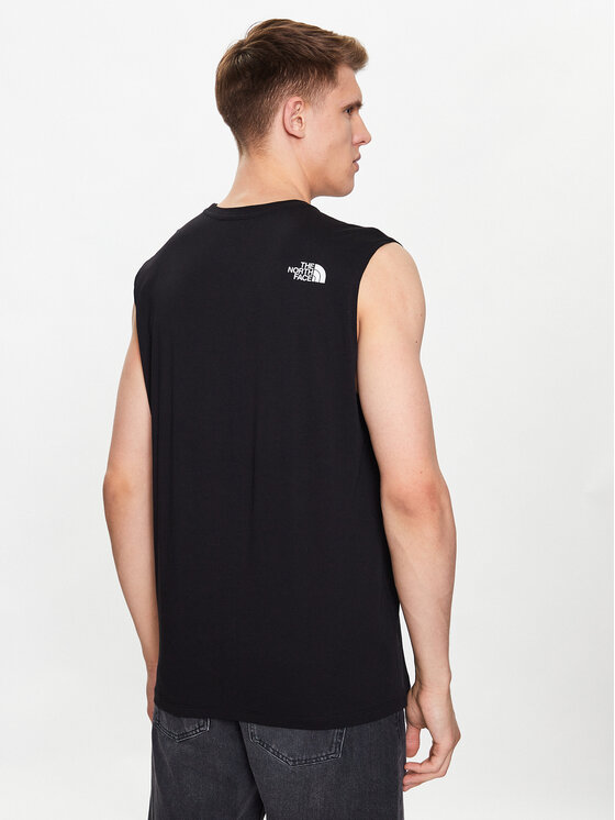 The North Face The North Face Tank-Top Simple Dome NF0A5IGX Schwarz Regular Fit