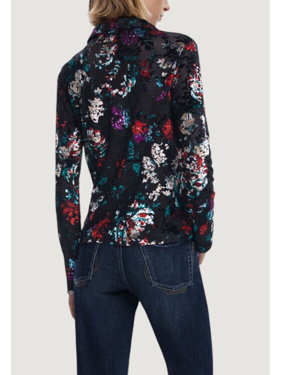 Desigual Desigual Πουκάμισο TS_OPORTO Μαύρο To Fit