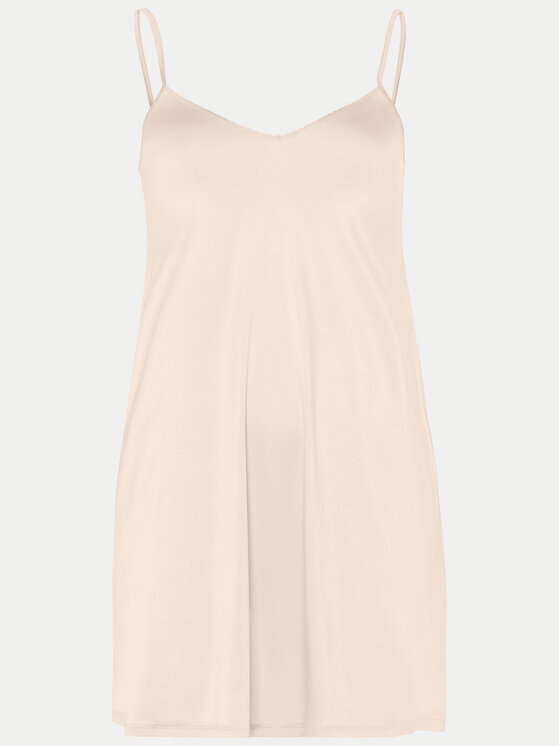Hanro Hanro Sottoveste Satin Deluxe 71065 Beige