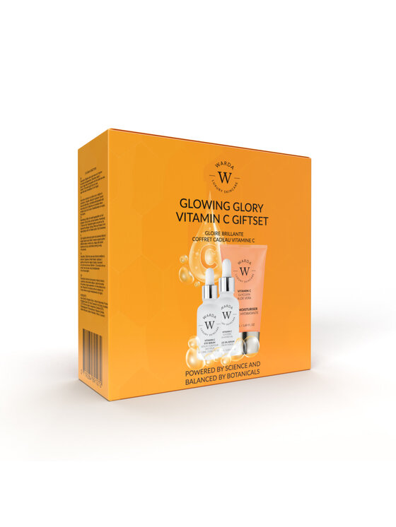 Warda Skincare Warda Skincare ZESTAW PREZENTOWY GLOWING GLORY WITAMINA C Zestaw do pielęgnacji