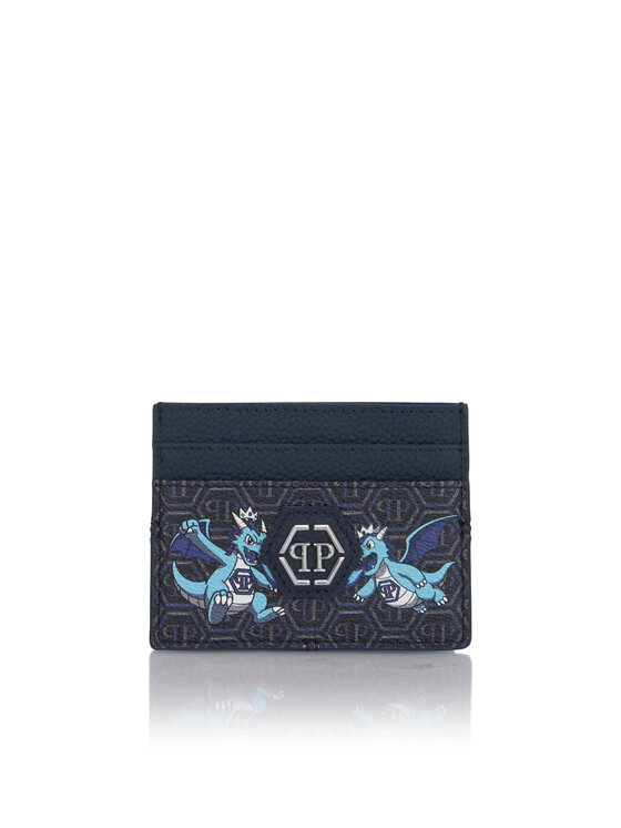 PHILIPP PLEIN PHILIPP PLEIN Puzdro na kreditné karty 31202 Svetlo modrá
