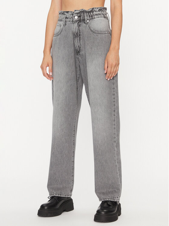 Hugo Hugo Jeansy 50498307 Šedá Relaxed Fit