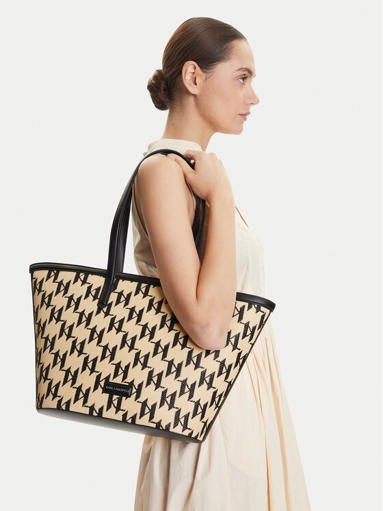 KARL LAGERFELD KARL LAGERFELD Ročna torba A2W30170 Bež