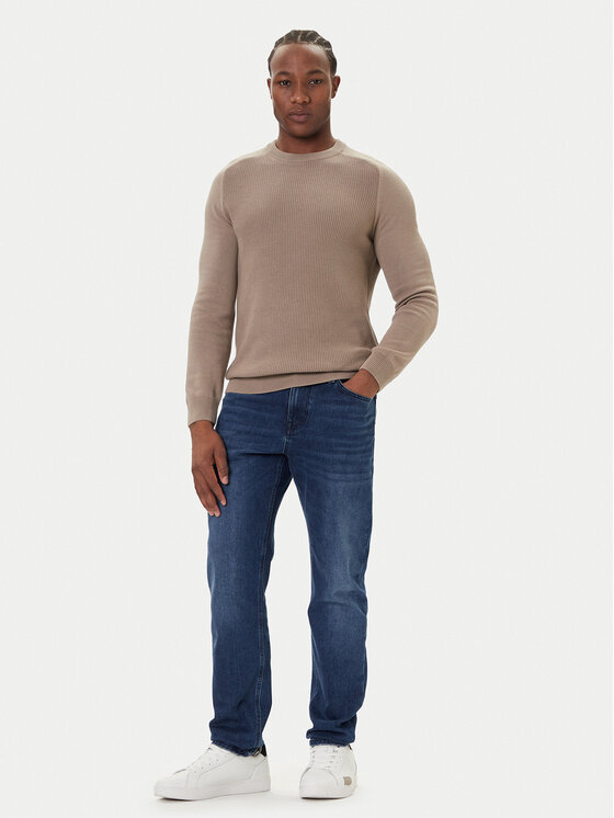 JOOP! Jeans JOOP! Jeans Pulover 15 JJK-11Olivier 30047100 Bej Modern Fit