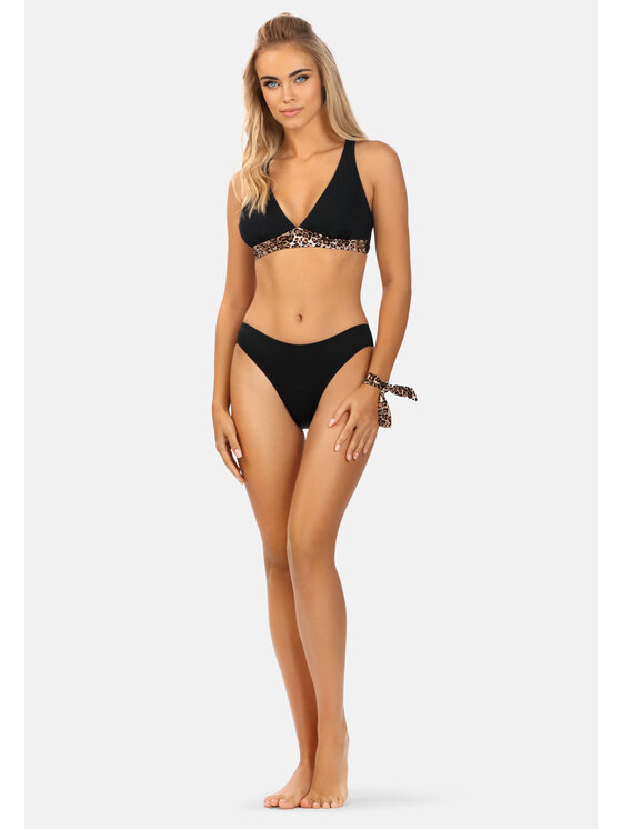 Miss Lou Miss Lou Bikini ML015 Nero
