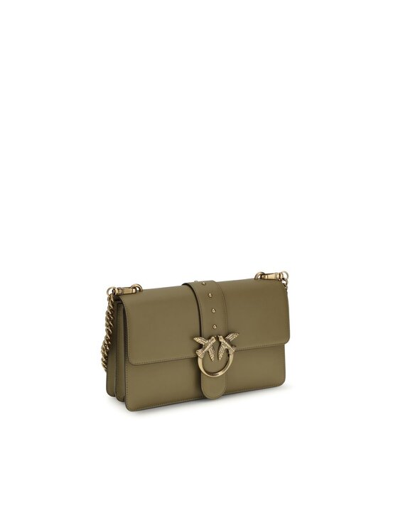 PINKO PINKO Torebka Bicolor Calf Leather Bos Taurus Shoulder Kolorowy