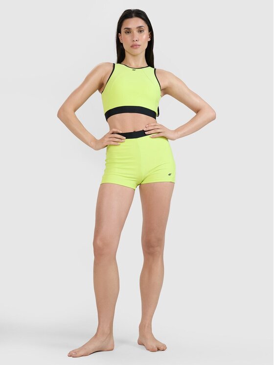 4F 4F Góra od bikini 4FWSS25UBKTF073-45S Zielony