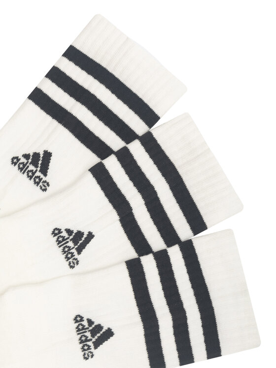 adidas adidas Дълги чорапи HT3458 3-PACK Бял