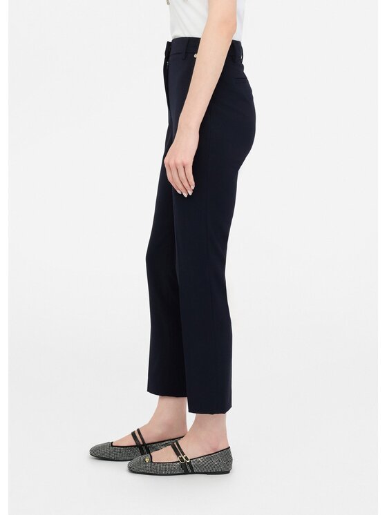 Liu Jo Liu Jo Pantaloni di tessuto CF5430T054A94028 Celeste Regular Fit