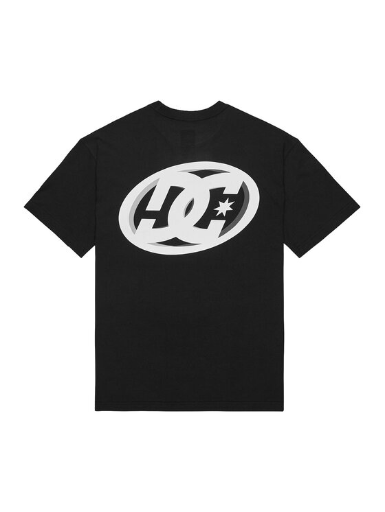 DC Shoes DC Shoes T-Shirt Fast Bubble EDYZT04342 Černá Regular Fit