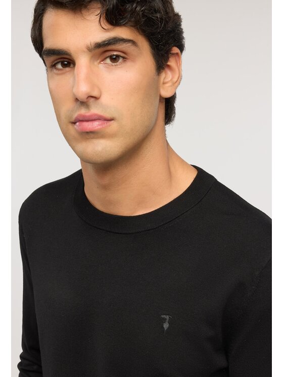 Trussardi Trussardi Cardigan M0168000077N033 Nero Regular Fit