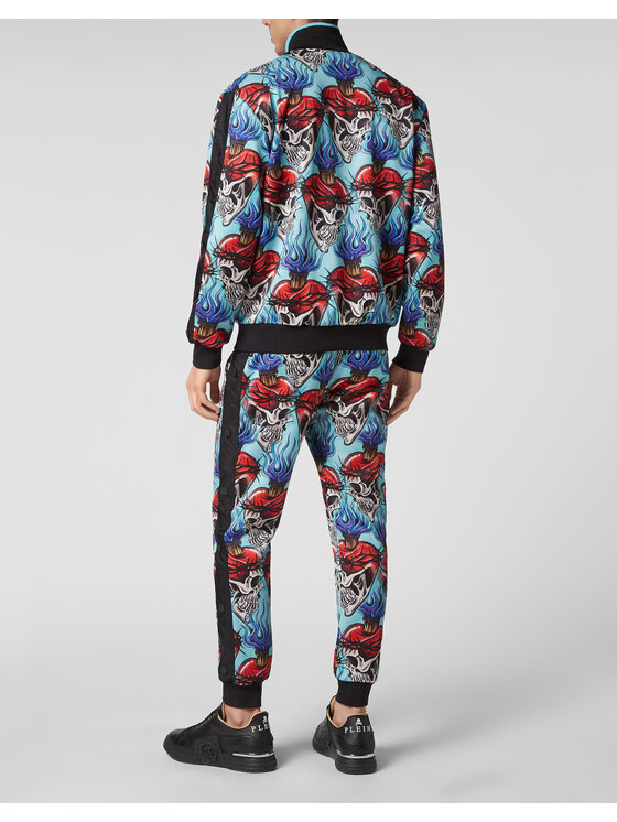 PHILIPP PLEIN PHILIPP PLEIN Completo top e pantaloni 2771 Turchese Regular Fit