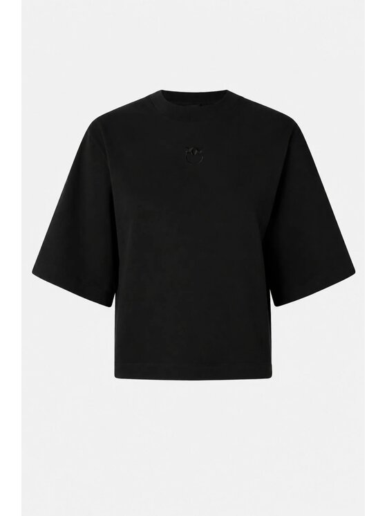 PINKO PINKO T-Shirt Niamey Czarny Relaxed Fit