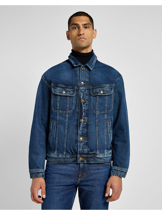 Lee Lee Giacca di jeans RELAXED RIDER JACKET Blu Loose Fit