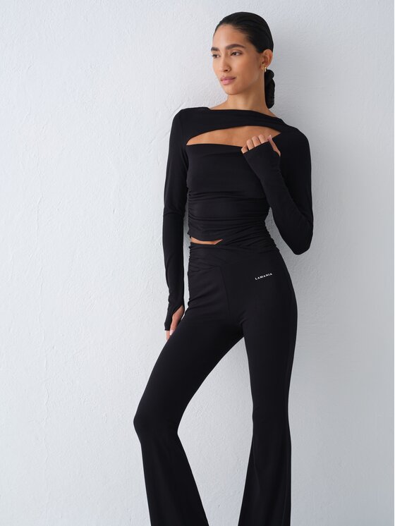 La Mania La Mania Top VEYA Czarny Basic Fit
