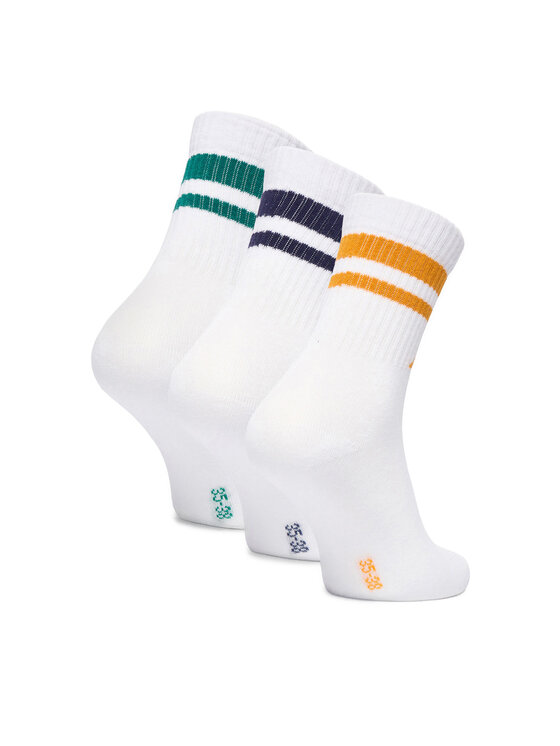 Kappa Kappa Duge čarape CEO_KR_KAPPA_ 005_W_AW25 Bijela