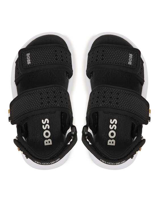 BOSS BOSS Sandále J52823 M Čierna