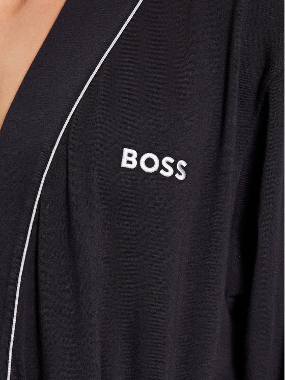 BOSS Boss Халат Xmas Kimono 50485920 Чорний