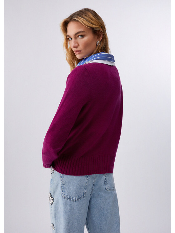 Liu Jo Liu Jo Maglione WA6290MA73R92428 Viola Regular Fit