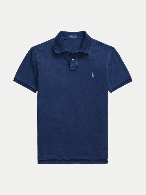 Polo Ralph Lauren Polo Ralph Lauren Polo marškinėliai 710970581001 Tamsiai mėlyna Slim Fit