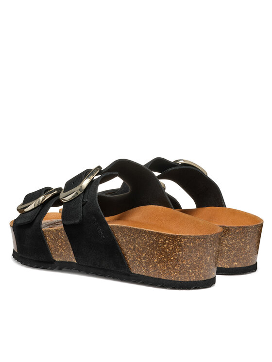 Geox Geox Natikače D Brionia H D551DA 00022 C9999 Crna