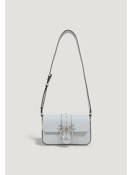 PINKO PINKO Τσάντα LOVE ONE MINI SLOUCHY FL VITELLO Μαύρο