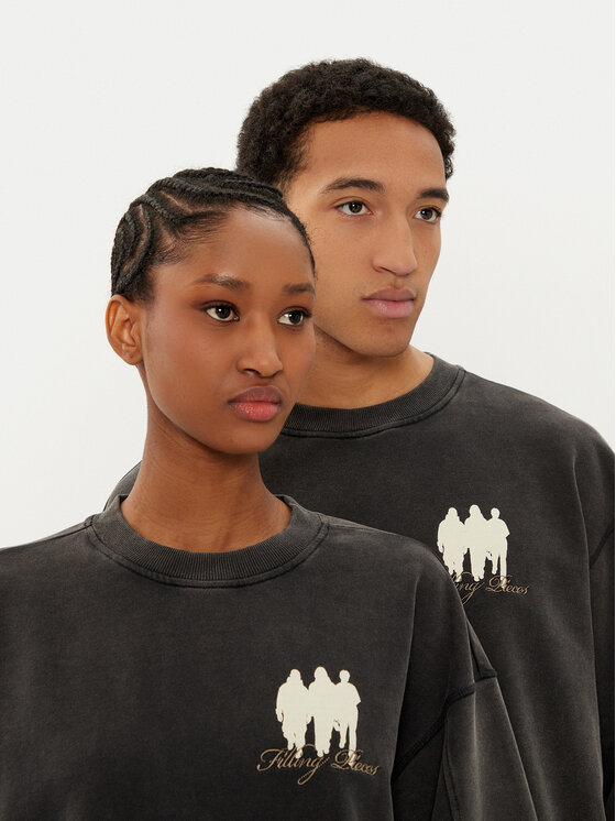 Filling Pieces Filling Pieces Bluza Unisex United by Generations 7459987 Szary Regular Fit