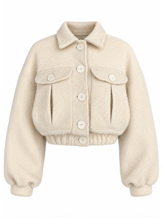 Love Saints Love Saints Komplet bluzka i spodnie L26WF-KA-K12 Beżowy Oversize