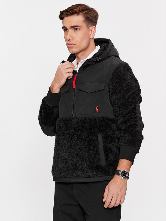Polo Ralph Lauren Polo Ralph Lauren Fliso džemperis 710880442003 Juoda Regular Fit