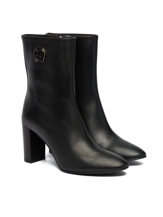 Aigner Aigner Škornji 1252260 Črna