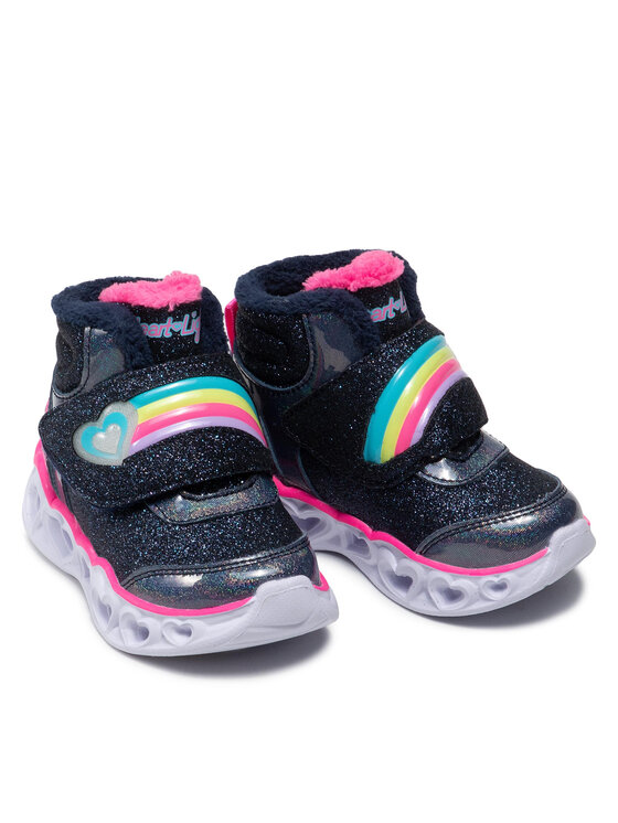 Skechers Skechers Kozaki Brilliant Rainbow 302669N/NVPK Granatowy