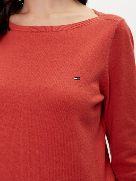 Tommy Hilfiger Tommy Hilfiger Džemper WW0WW40099 Crvena Regular Fit