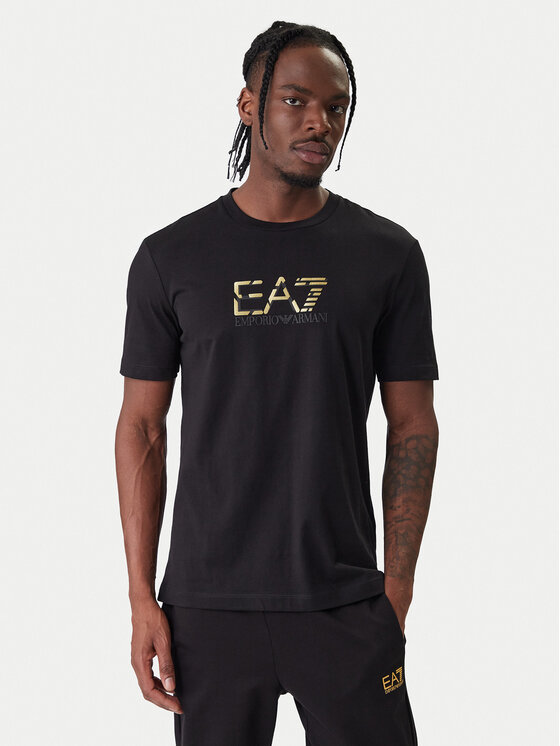 EA7 Emporio Armani Tricou 7M001562 AF17789 UC001 Negru Regular Fit