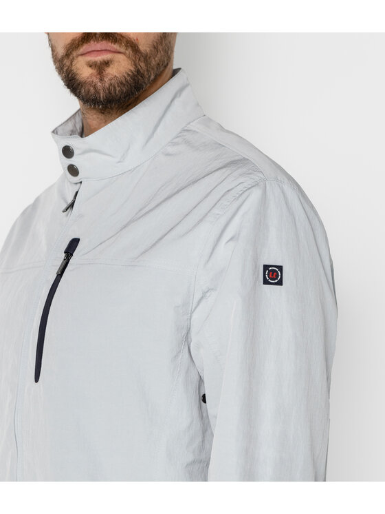Lee Cooper Lee Cooper Kurtka przeciwdeszczowa SALOMON 2252 Szary jasny Regular Fit