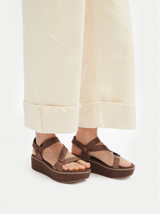 Teva Teva Szandál Madera Wedge 1151015 Barna