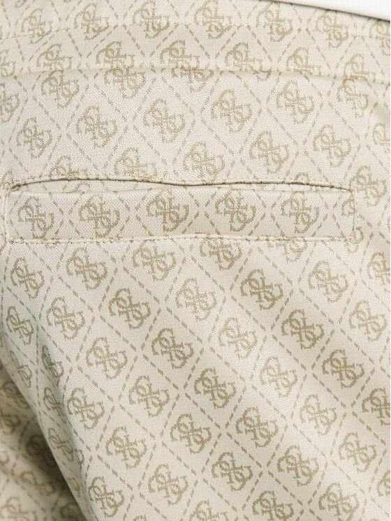 Guess Guess Teplákové nohavice Z5BB19 K2042 Béžová Regular Fit