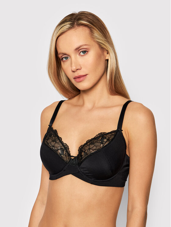 Esotiq Esotiq Traadiga rinnahoidja Anielle 39137 Must