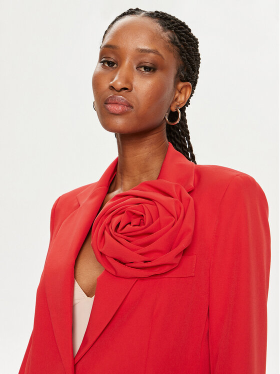 Maryley Maryley Піджак 24EB202/43FI Червоний Regular Fit