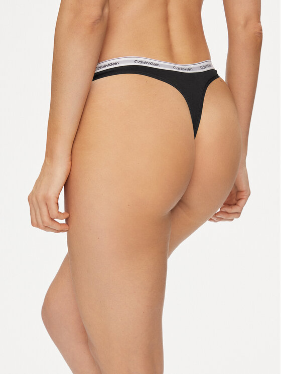 Calvin Klein Underwear Calvin Klein Underwear Σετ 5 ζευγάρια στρινγκ 000QD5221E Μαύρο