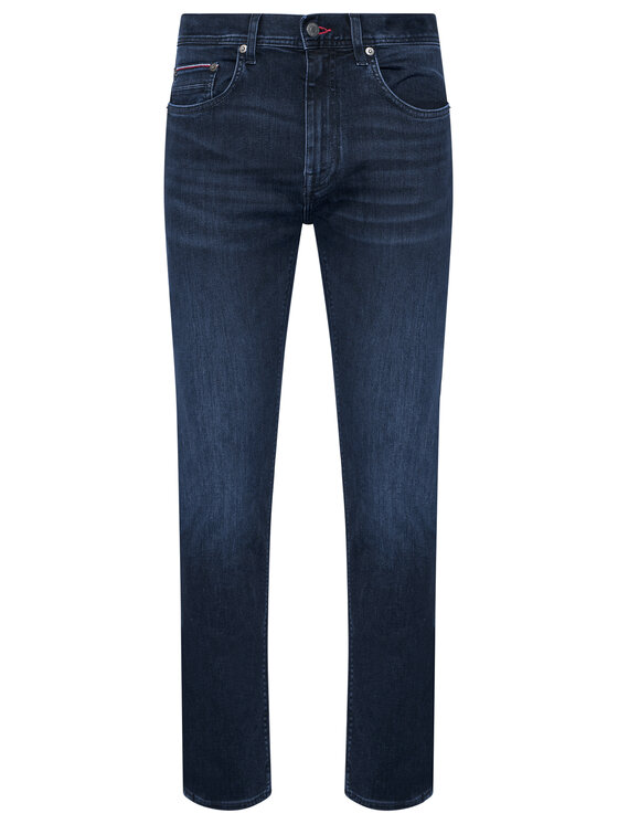 Tommy Hilfiger Tommy Hilfiger Džínsy Core Bleecker MW0MW15593 Tmavomodrá Slim Fit