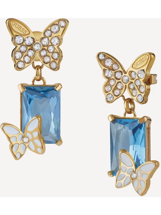 Guess Guess Kolczyki JUBE04089JWYGABT/U Złoty